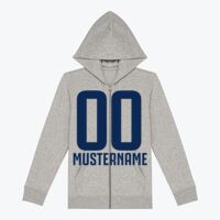 Gestalte selbst: Queen Zipped Hooded Miniaturansicht